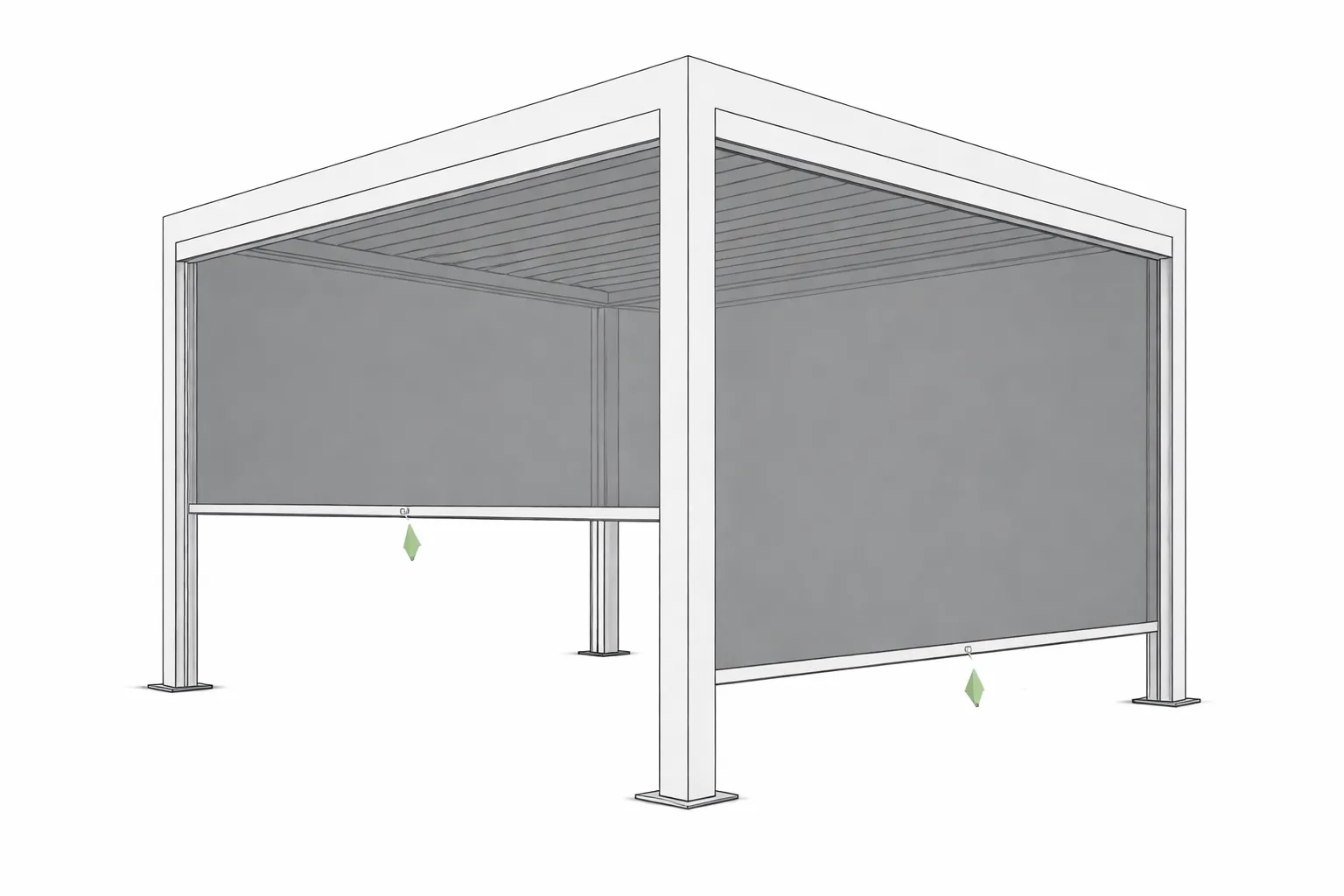 ZIP Screen Rolo